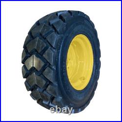 4-Heavy Duty 12-16.5 SKS-6 Skid Steer Tires/Rims for New Holland L175 & more