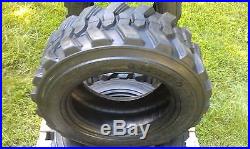 4 NEW 10-16.5 Skid Steer Tires 10 PLY- 10X16.5 For Case, New Holland & more