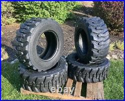 4-NEW 12-16.5 SKS-1 Skid Steer Tires for New Holland & more-12X16.5-14PLY