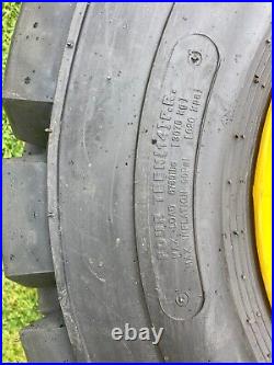 4 NEW Heavy Duty 12-16.5 Skid Steer Tires & Wheels for New Holland 12X16.5