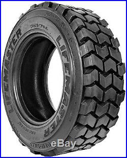 4 New 10-16.5 Solideal (Camso) Lifemaster Skid Steer Tires Pick Your Rim Color