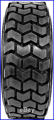 4 New 10-16.5 Solideal (Camso) Lifemaster Skid Steer Tires Pick Your Rim Color