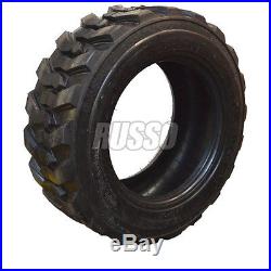 4 New 10x16.5 Skid Steer Tires 10 Ply Bobcat Case John Deere 10-16.5 Rim Guard