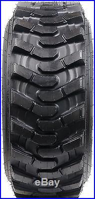4 New 12-16.5 (12x16.5) Galaxy Skiddo Skid Steer Tires Choose Your Rim Color
