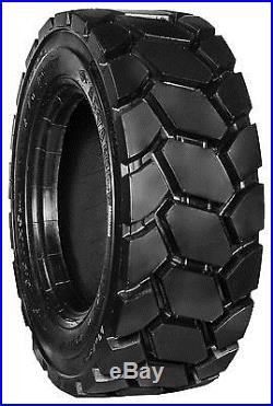 4 New 12-16.5 Advance Heavy Duty 14 Ply Skid Steer Tires Choose Your Rim Color
