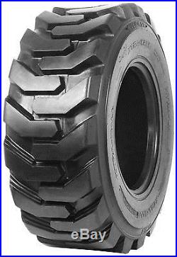 4 New 14x17.5 Solideal Xtra Wall Skid Steer Tires On Rims Wheels New Holland