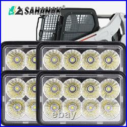 4X TL650 LED Work Light Fits Bobcat Ford New Holland Skid Steer 6661353 9829523