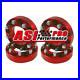 4pcs 2 Skid Steer Wheel Spacers Fit Bobcat Case CAT John Deere New Holland