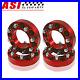 4pcs 2Skid Steer Wheel Spacers 8Lug fit Bobcat Case CAT John Deere New Holland