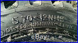 5.70-12 Bobcat Skid Steer Loader Tires Rims New Holland