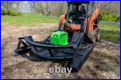 72 Heavy Duty Brush Cutter + 1/2 New Holland Poly Shield Skid Steer Ships Free