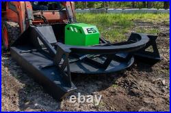 72 Heavy Duty Brush Cutter + 1/2 New Holland Poly Shield Skid Steer Ships Free