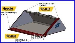 72 New Bruxite Heavy Duty Low Profile Skid Steer Bucket