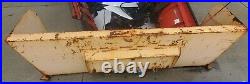 8' Snow Pusher Box Case New Holland Skid Steer Snow Plow