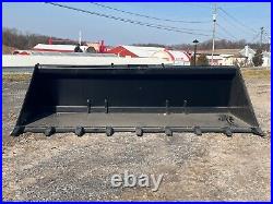 80 Heavy Duty Low Profile Skid Steer Tooth Bucket