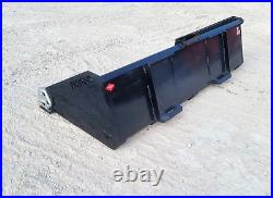 80 Skid Steer Severe Duty Low Profile Smooth Bucket Fits Skid Steer Loader QA