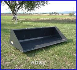 84 Heavy Duty Low Profile Wolverine Skid Steer Bucket Universal Attachment 82