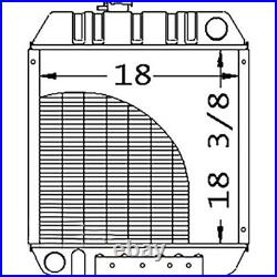 86563887 Radiator Fits Ford New Holland Skid Steer Loader L465 L565 LS140 L