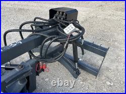87 Grader Blade Attachment Fits Skid Steer Quick Attach Requires 12 Volt
