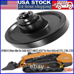 87480413 Rear Idler for Case Skid Steer Loader 420CT 440CT New Holland C175 C185