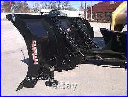 96 PREMIER SNOW PLOW ATTACHMENT Skid-Steer Loader Angle Blade Terex New Holland