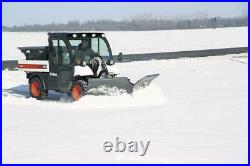 Bobcat Brand Snow V-Blade-96 hydraulic-snowplow, Skid steer, Toolcat, Excellent