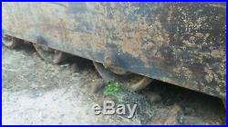 Burnt New Holland C190 Track Skidsteer For Parts Salvage
