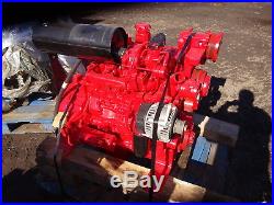 Case New Holland 445T/M2 Turbo Diesel Engine LOW HRS! 580 Iveco 4.5 Skid Steer