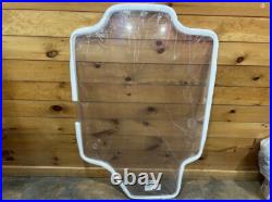 Case New Holland Single Arm LEXAN Polycarbonate Forestry Door Skid Steer 1/4