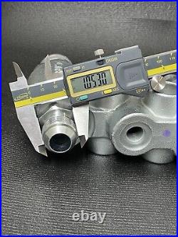 Compatible with New Holland #47396759 Faster 4BD4FH Hydraulic flat face Manifold