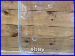 Discounted Case New Holland Single Arm LEXAN Poly Door Skid Steer 1/2