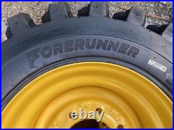 FOAM FILLED 10-16.5 SKS-9 Skid Steer Tires/Rims for New Holland & more-10X16.5