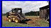 First Grading Job With Skid Steer New Holland