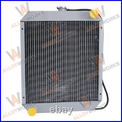 Fit Ford New Holland Skid Steer LS180 LX865 LX885 L885 L865 Aluminum Radiator