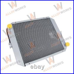 Fit Ford New Holland Skid Steer LS180 LX865 LX885 L885 L865 Aluminum Radiator