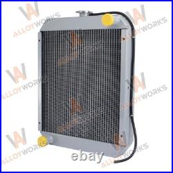 Fit Ford New Holland Skid Steer LS180 LX865 LX885 L885 L865 Aluminum Radiator