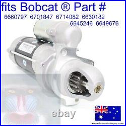 Fits Bobcat Starter Motor 6660797 6701847 6714082 6630182 6645246 773 7753 825