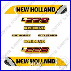 Fits New Holland L228 Decal Kit Skid Steer- 7 YEAR OUTDOOR 3M VINYL