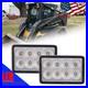 For New Holland Skid Steer LX465 LX485 LX565 LX665 LX865 LX885 2X LED Work Light