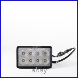 For New Holland Skid Steer LX465 LX485 LX565 LX665 LX865 LX885 2X LED Work Light