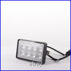 For New Holland Skid Steer LX465 LX485 LX565 LX665 LX865 LX885 2X LED Work Light