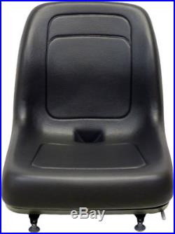 Ford New Holland Black Skid Steer Seat Fits L120 L125 L140 L150 L220 L445 etc