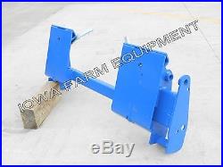 Ford/New Holland Pin-On Loader Skid Steer Q/A Adapter620TL, 7109,7209,7210,7309