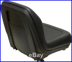 Ford New Holland Skid Steer Seat Blk Fits Ls120, Ls125, Ls140, Ls150, Ls160 #qj