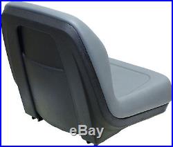 Ford New Holland Skid Steer Seat Gray Fits Ls120, Ls125, Ls140, Ls150, Ls160 #ql