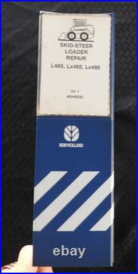 GENUINE New Holland L465 Lx465 Lx485 Skid Steer Loader Tractor Service Manual