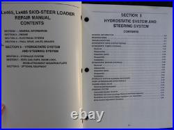 GENUINE New Holland L465 Lx465 Lx485 Skid Steer Loader Tractor Service Manual