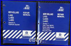 GENUINE New Holland L465 Lx465 Lx485 Skid Steer Loader Tractor Service Manual