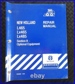 GENUINE New Holland L465 Lx465 Lx485 Skid Steer Loader Tractor Service Manual