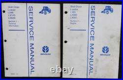 GENUINE New Holland L565 Lx565 Lx665 Skid Steer Loader Tractor Service Manual